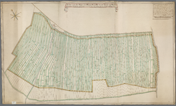 A-1099 Kaart van de veen- en droogmakery in de Zuijd en Noord Eijnder polders geleegen in de heerlijckheijd, 1737